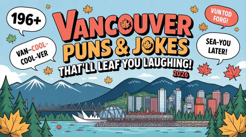 196+ Vancouver Puns & Jokes That’ll Leaf You Laughing! 2026
